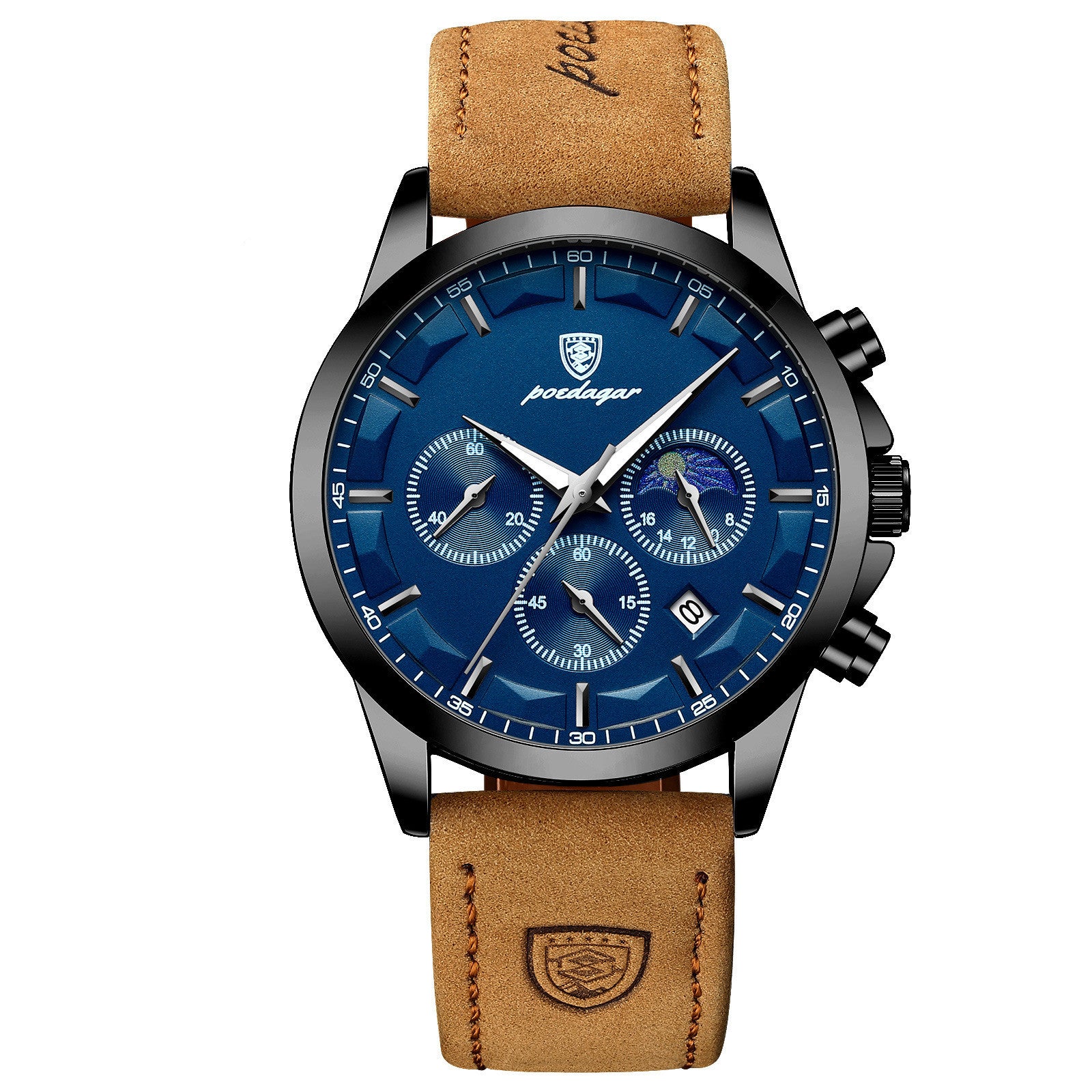 Men's Luxury Leather Watch - SWAGYLE