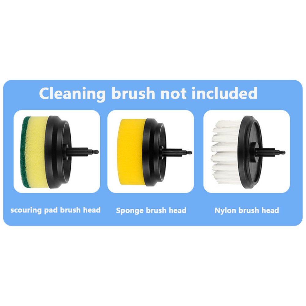 Electric Cleaning Brush with Multifunctional Scouring Pad – Cordless Scrubber for Kitchen, Bathroom, and Household Cleaning - SWAGYLE