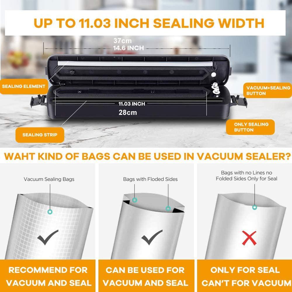 Swagyle Automatic Vacuum Packaging Machine – Seal Freshness, Save Money, & Simplify Your Kitchen Life! - SWAGYLE