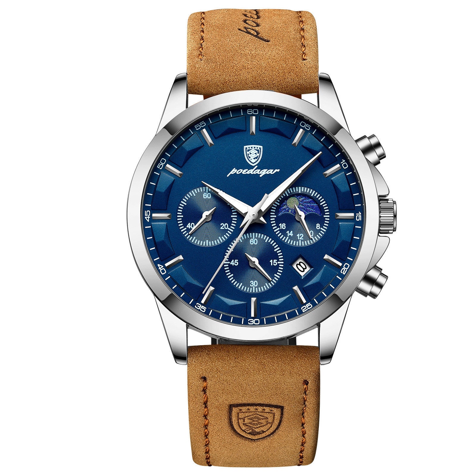 Men's Luxury Leather Watch - SWAGYLE