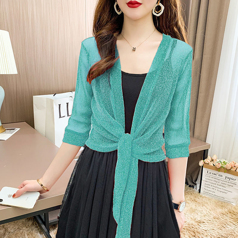 Women's Fashionable Elegant Lace Waistcoat Western Style Sun Protection Clothing - SWAGYLE