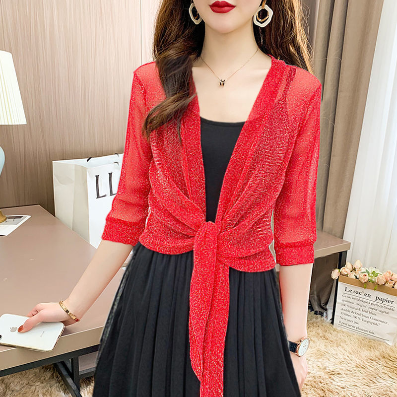 Women's Fashionable Elegant Lace Waistcoat Western Style Sun Protection Clothing - SWAGYLE