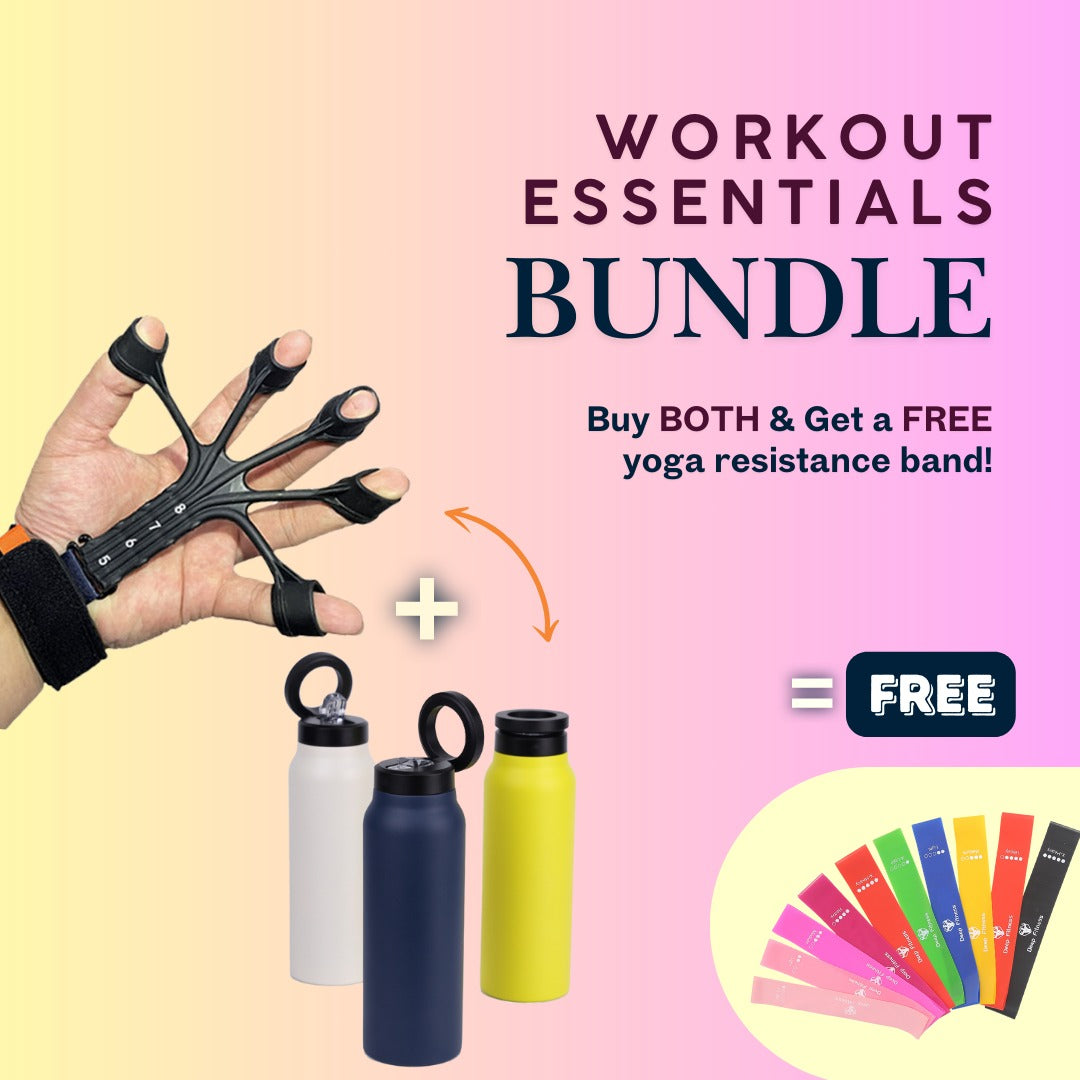 Fitness Essentials Bundle: Buy Grip Trainer & Vacuum Cup – Get a Bonus Resistance Band FREE - SWAGYLE