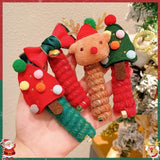 Cute Girls Elastic Rubber Band Christmas Children Telephone Wire Hair Spiral Coil Festive Dress Up Kid Hair Accessories Headwear - SWAGYLE