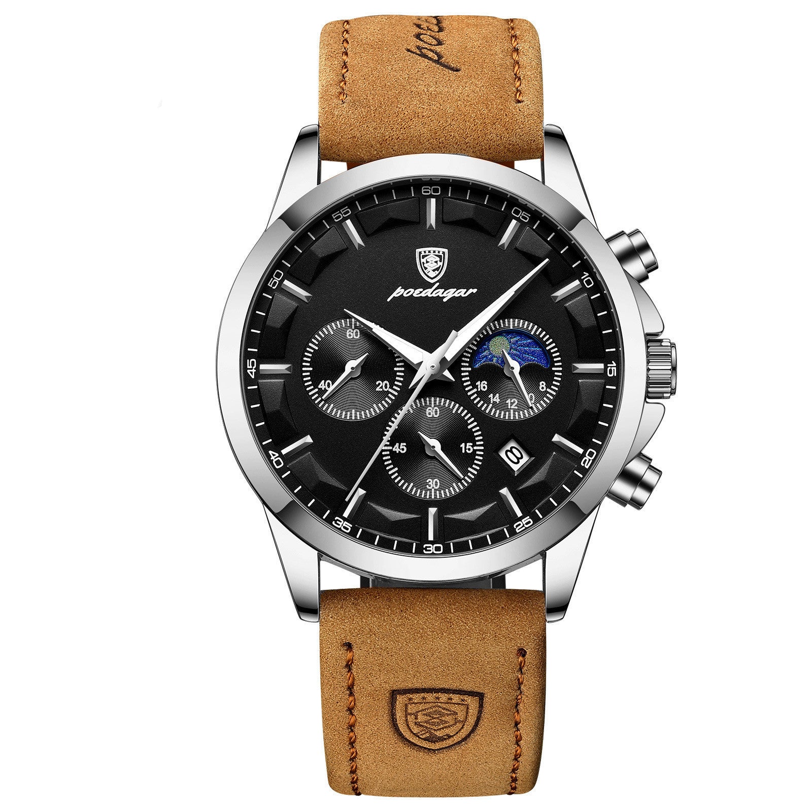 Men's Luxury Leather Watch - SWAGYLE